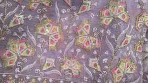 Tela de seda Fendi premium con bordado de diseñador, material bordado para vestidos de mujer, proveedor mayorista de prendas de vestir. - Product Image 3