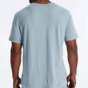 Men's Plain Cotton <b>Tshirt</b> Oneck Short Sleeve Trendy Design Solid Color Casual Wear Oversized Drop Shoulder Men Solid <b>Tshirt</b> 2026 - Product Image 4