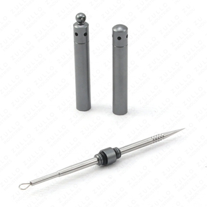 Kit d'extraction de points noirs et d'acné en acier inoxydable étanche, outils portables de nettoyage des pores avec logo personnalisé et aspiration - Product Image 4