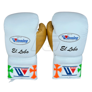 Gants de boxe professionnels en cuir véritable pour l'entraînement et le sparring, respirants, à fermeture auto-agrippante et à lacets, fabricant OEM - Product Image 5
