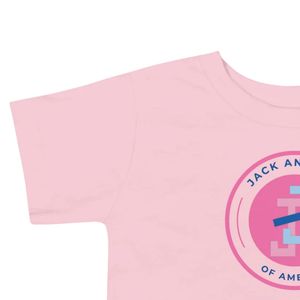 Camiseta de Manga Corta para Niños Jack and Jill, Camiseta Informal de Mezcla de Algodón para Niños Pequeños, Ligera, Transpirable, Cuello Redondo, Logotipo Personalizado - Product Image 5