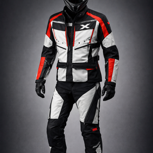 Chaqueta y Pantalones de Motociclismo para Todo Clima Personalizados ADVENTURE con Forro Impermeable y Cálido Extraíble, Talla Personalizada, Transpirables, para Turismo - Product Image 1
