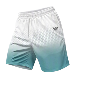 Ensemble de t-shirt de tennis pour homme en tricot d'été avec imprimé graphique 3D, manches courtes, col rond, jersey et short à taille élastique, tenue de sport - Product Image 4
