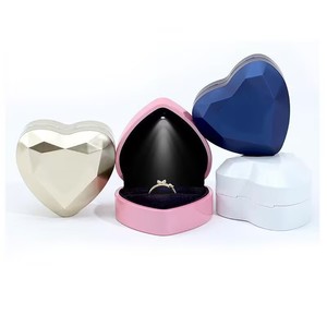 Caja de embalaje de terciopelo para regalo de joyería de microfibra, organizador de viaje con logotipo personalizado de varios tamaños, para collar, pendientes, pulsera y anillo. - Product Image 5