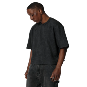 Camiseta Vintage Lavada Personalizada 2026 para Hombre, Corte Holgado, Algodón Grueso, Estilo Urbano - Product Image 1