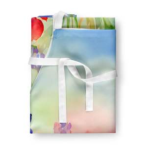 Texas Bluebonnets Aquarelle Unisexe Grand Tablier Multicolore pour Adultes pour Cuisson Cuisson Artisanat Jardinage Cuisine Serveur - Product Image 3