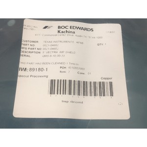 AMAT 0021-04602, VECTRA IMP SHIELD 8", 117476 - Équipements et pièces semi-conductrices d'occasion fiables à l'échelle mondiale chez - Product Image 3