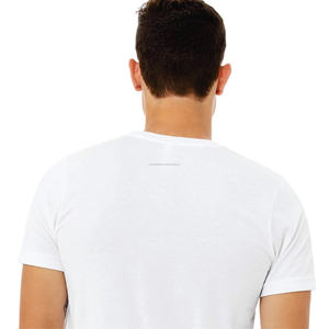 Camiseta Casual de Cuello Redondo para Hombre, 100% Algodón, Manga Corta, Diseño de Punto, Versátil para Uso Diario, para Serigrafía - Product Image 6