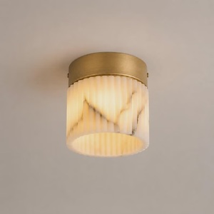 Contemporary Marble Ceiling Light Round Modern Interior Decor Indoor Living Room Fixture - Product Image 4
