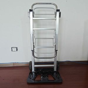 Carrello Pieghevole per Casa, Capacità di Carico 200kg, in Acciaio Inox e Materiale PP, Carrello Portautensili Personalizzabile OEM - Product Image 3