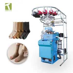 Twh Manufacturer OEM High Quality Fully Computerized 3.5 Inch Sock Making Knitting Machine Cheap Price Computer Sock Machine