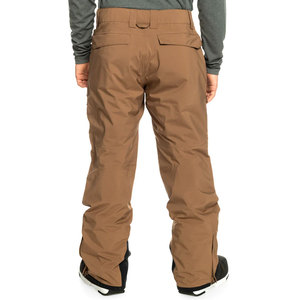 <b>Men</b> Waterproof <b>Cargo</b> Snow Pants <b>Brown</b> Gore-Tex Button Closure Ski Wear - Product Image 3