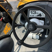 Chargeuse-pelleteuse JCB 3CX d'occasion haute performance pour travaux de construction avec moteur puissant