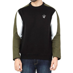 Customized <b>Men</b> Sweatshirts Long Sleeve Relaxed Fit Casual Fashion <b>Pullover</b> Durable Cotton Blend Street Clothing - Product Image 1