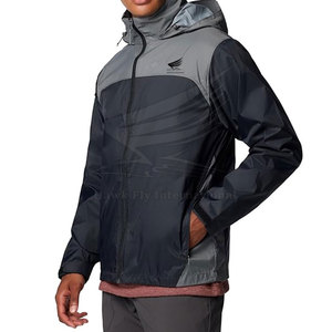 Veste de Pluie Homme Hiver Chaude Tendance avec Logo Frontal Respirante à Capuche Qualité Premium Meilleure Vente 2026 - Product Image 4