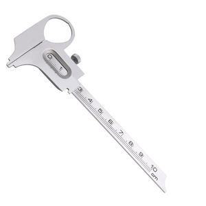 Boley <b>Gauge</b> Stainless Steel Dental <b>Measuring</b> Caliper Orthodontic Crown <b>Gauge</b> Implant <b>Measuring</b> <b>Tool</b> Precision Instrument - Product Image 3