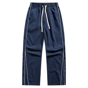 <b>Men</b> <b>Baggy</b> Pants Loose Casual Fit Wide Leg <b>Trousers</b> Comfortable Breathable Fabric Urban Fashion Streetwear Everyday Wear - Product Image 5