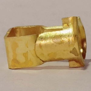 Fournisseur en gros d'inserts de moulures en laiton de qualité supérieure, composant de raccordement électrique antirouille de haute qualité, finition dorée polie - Product Image 1