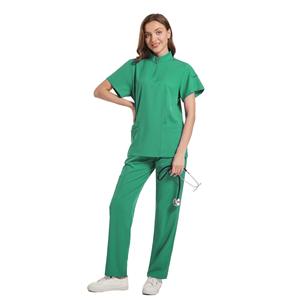 Tenue Médicale Personnalisable : Ensemble de Blouse et Pantalon Jogger pour Infirmières – Vente Flash – Anti-Plis et Lavable - Product Image 6
