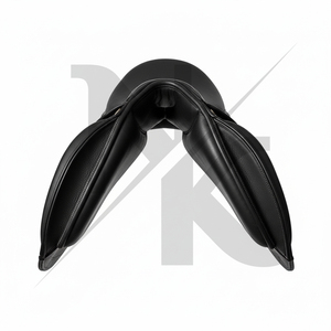 Selle anglaise en cuir de haute qualité, équipement d'entraînement équestre, étriers de sécurité renforcés, produits d'équitation anglaise en provenance d'Inde - Product Image 2