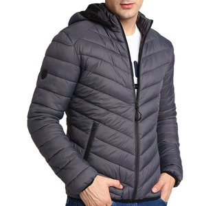 Zipper Up Closure Stylish Design made <b>Men's</b> puffer Jackets Quick Dry Breathable Long Sleeve Outerwear <b>Padded</b> Quilted Jacket <b>Men</b> - Product Image 4