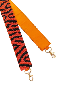 Correas de cuentas de tigre bordadas para bolsos, correas de cuentas de semillas para bolsos tote y clutches para mujeres y niñas, producto de gran venta. - Product Image 5