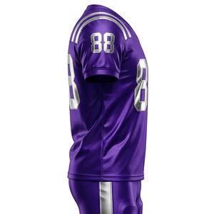 Envío Rápido, Jersey de Fútbol Americano Sublimado Personalizado, Tela de Alto Rendimiento Profesional, Conjuntos de Fútbol Americano - Product Image 3