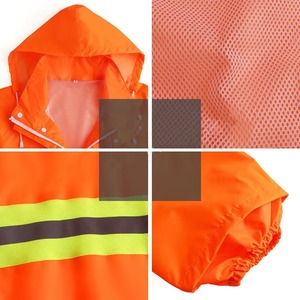 Combinaison de sécurité ANSI Classe 2 avec LED clignotante, imperméable, logo personnalisé, service OEM, prix de gros, vente chaude, meilleure fabrication, nouveauté - Product Image 6
