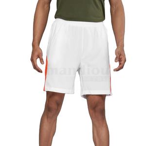 กางเกงขาสั้นผู้ชายลำลองเอวกลางผูกเชือก หลายสี ลายพิมพ์ดิจิทัล กันยับ - Product Image 1