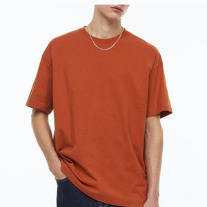 T-shirt vintage à manches longues délavé à l'acide pour homme, coupe oversize, en coton uni, impression personnalisée, 100 % coton, coupe décontractée, jersey tricoté - Product Image 4