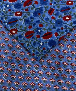 <b>Eco</b>-<b>Friendly</b> Woven Block Print Cotton <b>Fabric</b> for Dresses & Bags Jaipur Handmade Bulk Wholesale Supplier Factory Direct - Product Image 1