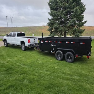 High Capacity Steel Dump <b>Trailer</b> 6x12 Hydraulic Tipper Gear Motor High <b>Farm</b>-2 Year Warranty UK Origin Hot Sale Factory Price - Product Image 3