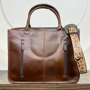 กระเป๋าโท้ทหนังวัวแท้สำหรับผู้หญิงกระเป๋าถือดีไซน์ใหม่แบรนด์หรู2025 - Product Image 5