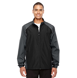 Best Selling Winter Windbreaker Jacket Breathable Solid Color Waterproof Zipper Closure Stand Collar Front Logo <b>Hooded</b> - Product Image 6