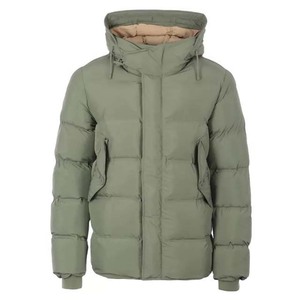 Chaqueta Acolchada de Invierno Unisex Personalizada con Estampado, Cuello Alto, Logotipo Frontal, Estilo Punk, Negra, Cierre Completo, Acolchado de Algodón, Marca Fortleo - Product Image 1
