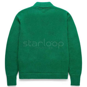 Nouveaux modèles de pulls cardigan respirants pour hommes, faible MOQ, prix de gros, fabriqués au Pakistan. - Product Image 2