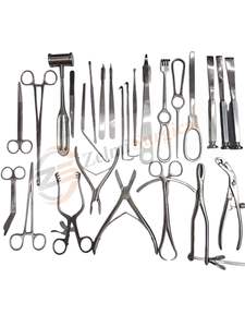 Kit d'instruments chirurgicaux orthopédiques 25 pièces en acier inoxydable pour chirurgie traumatique réutilisable CE Fabricant OEM - Product Image 2