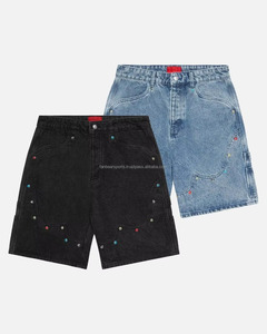 Shorts en jean pour hommes, fabrication pakistanaise, service OEM, design ODM, shorts pour la saison estivale, tissu de qualité supérieure, dernier design - Product Image 4