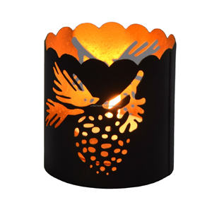 Soporte votivo de candelita de Metal recortado de uvas de Material de hierro para el hogar, boda, Diwali, adornos navideños festivos para regalar - Product Image 1