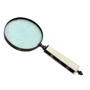 Lupa Ojo Metal Diseño vintage Artesanía India Aspecto antiguo Venta al por mayor Color bronce Nuevo diseño 2025 Buena calidad - Product Image 1