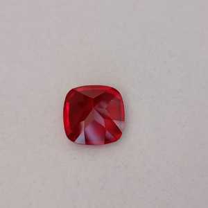 Rubis de laboratoire taille coussin, qualité supérieure, clarté brillante, rouge profond, pierre précieuse en vrac pour la fabrication de bijoux, directement de l'usine - Product Image 2