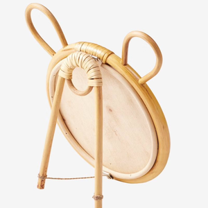 Wholesale Handwicker Natural Rattan <b>Tabletop</b> <b>Mirror</b> Adorable Decorative <b>Mirrors</b> for Girls made in Vietnam - Product Image 2