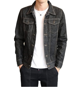 Veste en jean pour homme, modèle 2025, best-seller, faible MOQ, prix abordable, haute qualité, logo et design personnalisés, service OEM. - Product Image 1