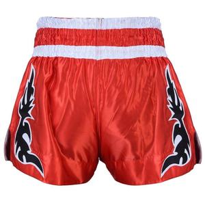 Pantalones cortos de boxeo de Muay Thai lisos al por mayor de alta calidad, pantalones cortos de lucha con cintura elástica en blanco de poliéster 100% personalizados, ropa de boxeo de talla grande - Product Image 4