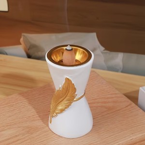Luxury White Resin <b>Bakhoor</b> Burner Mabkhara Arabic <b>Oud</b> Sandalwood Incense Holder Custom Logo Home Fragrance Decor - Product Image 2
