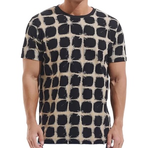 Custom 100% Cotton Men's T-Shirt Soft Touch Breathable Eco-Friendly <b>Short</b> <b>Sleeve</b> Regular Fit Casual Outdoor Wear OEM 2026 - Product Image 4