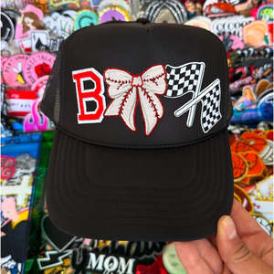 Parches Termoadhesivos para Gorras al por Mayor, Parche Bordado Pequeño con Lazo y Decoración de Purpurina para el Día del Partido de Fútbol Americano Universitario de EE. UU. - Product Image 5