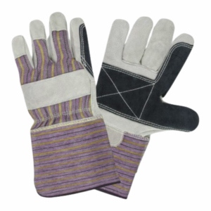 Gants de sécurité en cuir de vachette pleine fleur de haute qualité certifiés CE, résistants à la chaleur, antidérapants, durables, avec paume renforcée - Product Image 4