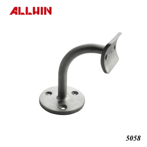 Soporte de Pasamanos Ajustable de Acero Inoxidable Contemporáneo para Uso en Hoteles - Product Image 3