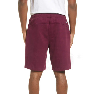 Shorts Bermuda en coton uni pour homme avec cordon de serrage à la taille et poches, style décontracté - Product Image 5